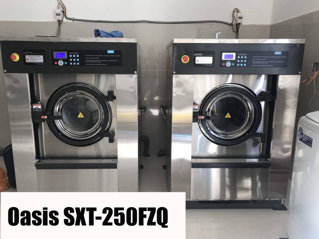 máy giặt công nghiệp 25kg oasis sxt-250fzq