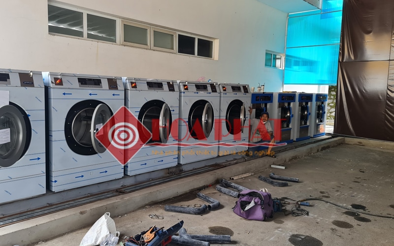 Máy giặt công nghiệp không hoạt động