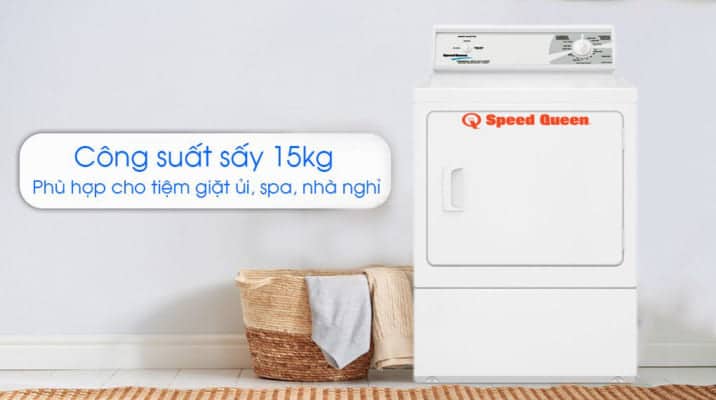 may say quan ao speed queen 15kg