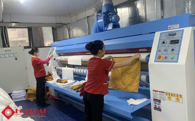 Thiết bị giặt là khách sạn