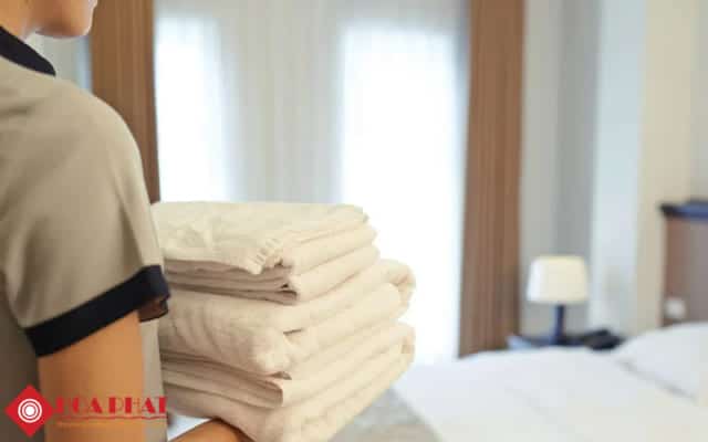 Thiết bị giặt là khách sạn