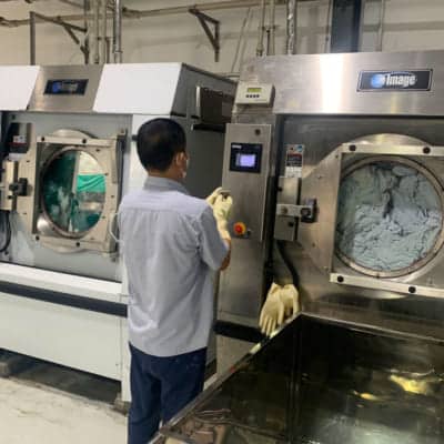 Máy giặt công nghiệp là gì