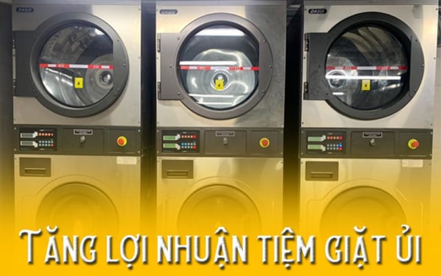 Bí quyết gia tăng lợi nhuận tiệm giặt ủi