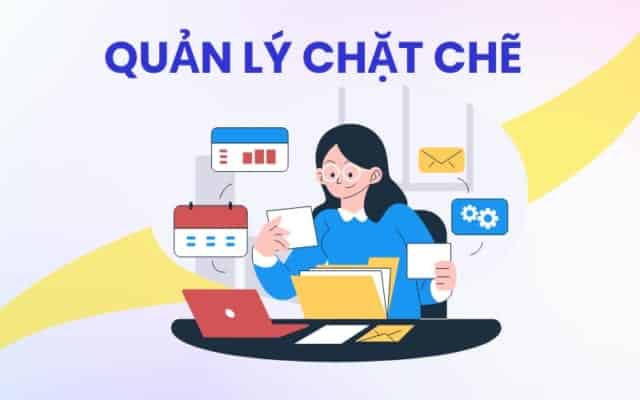 Quản lý tiệm giặt ủi