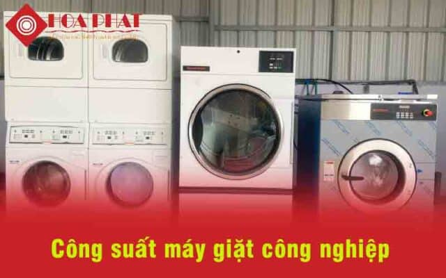 Chọn mua máy giặt công nghiệp