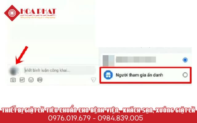 Kiểm tra tính năng bình luận ẩn danh trên facebook