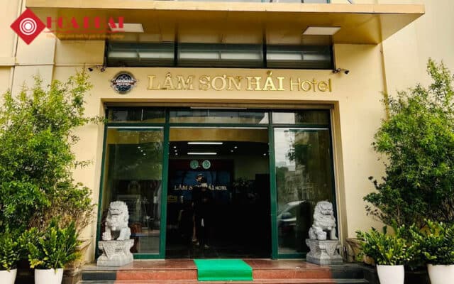 hệ thống giặt là cho khách sạn Lâm Sơn Hải