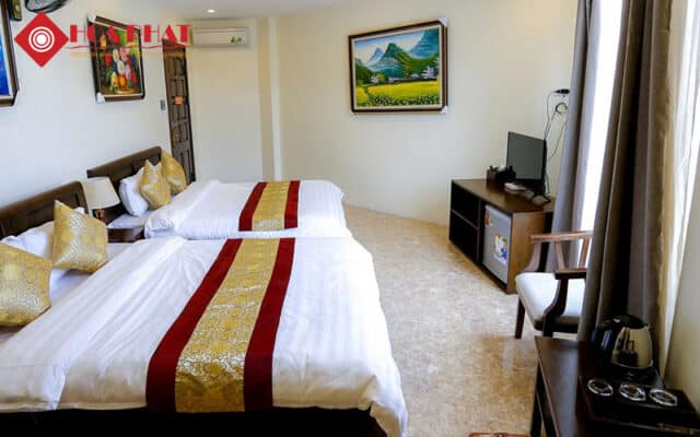 máy giặt công nghiệp tại khách sạn Hoàng Ngọc