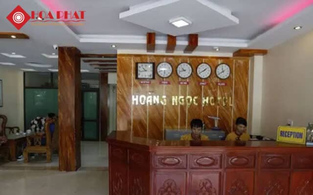 lắp đặt máy giặt công nghiệp tại khách sạn Hoàng Ngọc