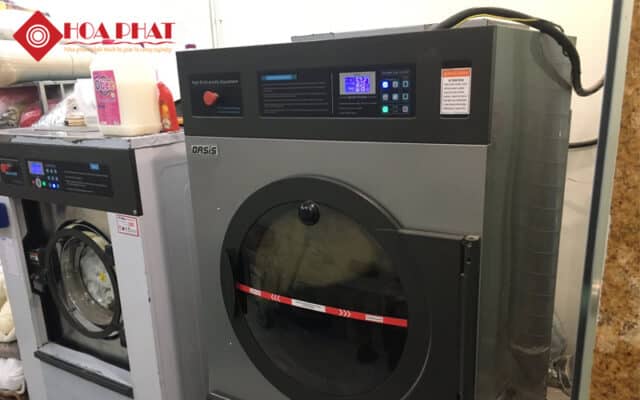 lắp đặt máy giặt công nghiệp tại khách sạn Hoàng Ngọc