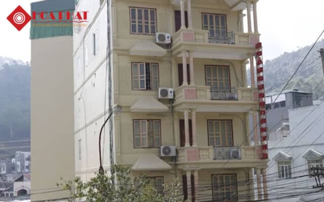 máy giặt công nghiệp tại khách sạn Hoàng Ngọc