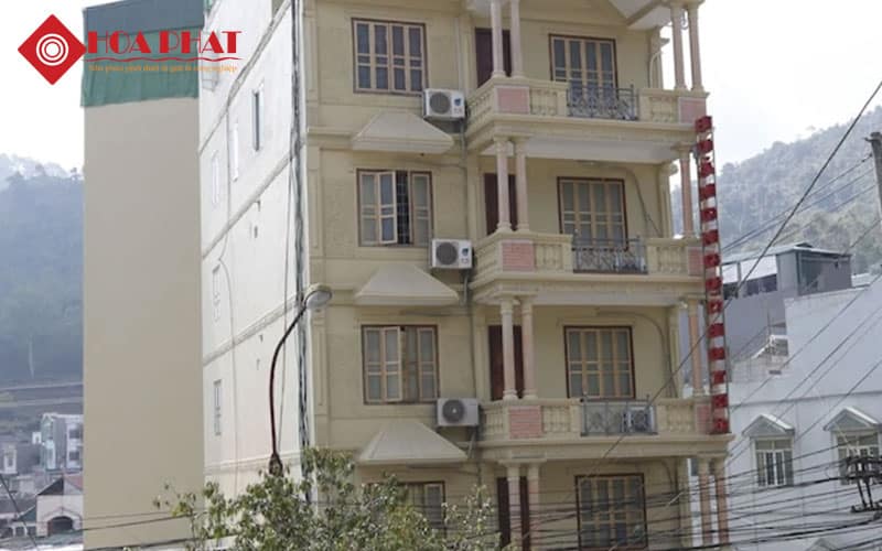 máy giặt công nghiệp tại khách sạn Hoàng Ngọc