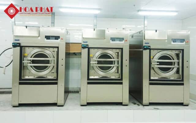 thiết bị giặt là cho Công ty cổ phần Suất ăn Hàng không Nội Bài 