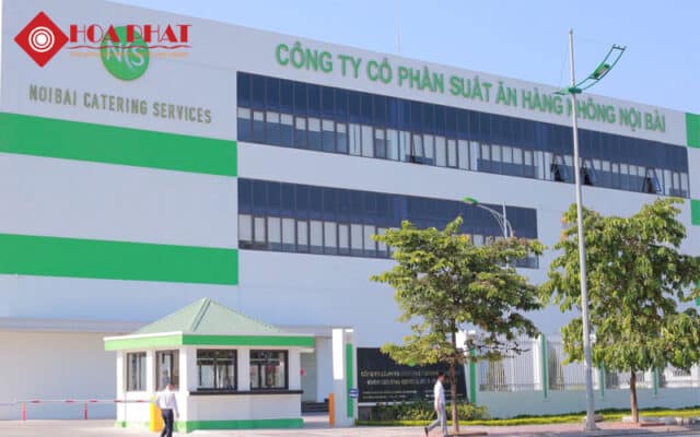 Cung cấp và lắp đặt thiết bị giặt là cho Công ty cổ phần Suất ăn Hàng không Nội Bài