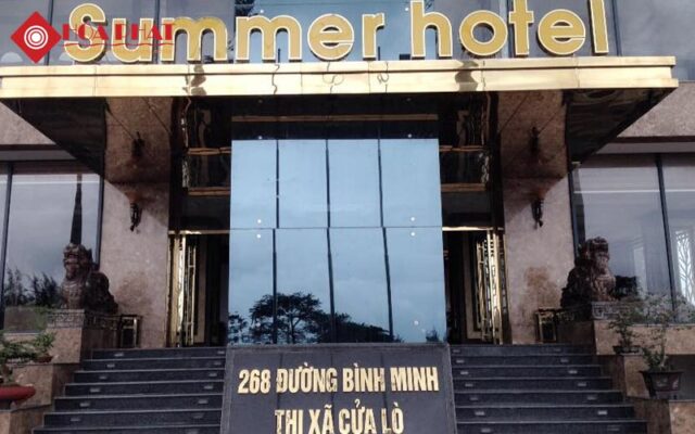 Dự án máy giặt là công nghiệp tại khách sạn Summer 2
