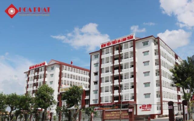 máy giặt công nghiệp tại Bệnh viện Triều An – Loan Trâm, Vĩnh Long